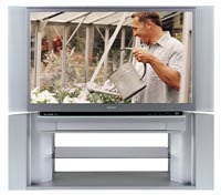 Toshiba 52HM84 pictured above with optional TV stand ST5284, sold separately.